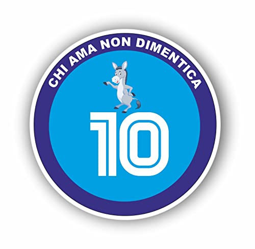 AMA SHOP Lustige Aufkleber für Neapel | Aufkleber für Helm, Motorrad, Wohnmobil, Boot | AutoTuning |