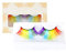 Faux Cils Arc-en-ciel, Extension de Cils Bricolage, Bandes de Faux Cils Volume 3D, Faux Cils Exagérés Party Stage Cosplay Accessoire pour la Performance (Comme montré)
