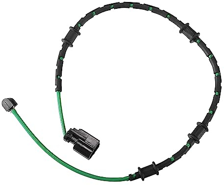 A ABSOPRO Bremsbelag Sensor Für Jaguar XF 2012-2015 1 Stück | Vorne, Material: Kunststoff Gummi, Farbe: Schwarz Grün, Länge: 62.5 Cm, OE-Nummer: C2Z16061