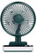 Dremdo USB Desk Fan, 5000Mah USB Rechargeable Desktop Fan, Small Electric Table Fan Desktop, Cooling Fan with 4 Speeds, Strong Airflow for Home Office Bedroom Car,Green