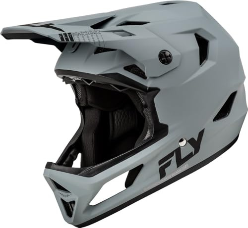 FLY Racing Bicycle Youth Rayce Helmets (Grey, Large)