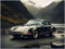 Generisch Poster - Porsche Oldtimer - Auto Sportwagen Kunstdruck Wandbild für Wohnzimmer, Kinderzimmer und Arbeitszimmer P229N (30x40 cm)