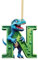 Weihnachten Dinosaurier Ornamente - Weihnachtsschmuck 2023, Niedliche Cartoon Dino Figuren mit 26 Buchstaben, Lustiges Dinosaurier Hängendes Geschenk für Weihnachtsbaumschmuck, Geschenk für Kinder