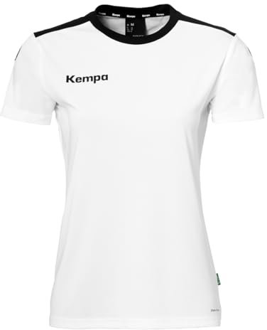 Kempa Damen Emotion 27 T-Shirt, Weiß/Schwarz, M EU