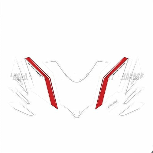 adesivi serbatoio Protezione Carenatura Anteriore Scheda Numero Motore Per Du&cati Supersport 939 16 17