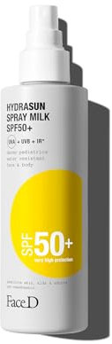 Face D Hydrasun Sonnenmilch für Gesicht und Körper, LSF 50, 150 ml