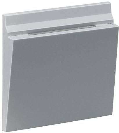 LEGRAND, SEANO Abdeckung für mechanischen Hotel-Card-Schalter, Farbe: Aluminium lackiert, 765243
