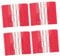4PCS Clear Acrylic Hinges,1.4x1Inch Self Adhesive Folding Hinges Furniture Accessories for DIY Display Stand Aquarium Lid Cabinet Drawer