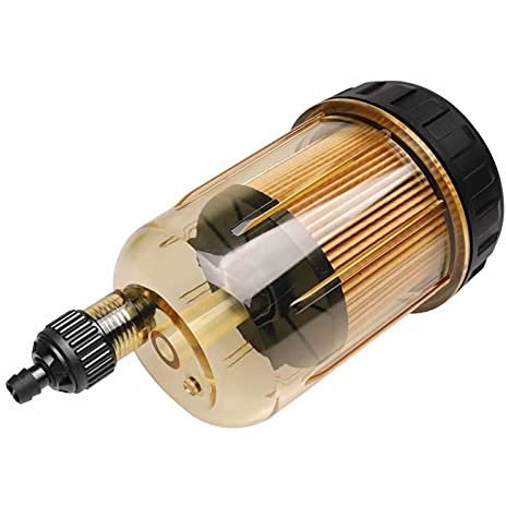 DOFABI Filtro separatore acqua-carburante da 10 micron, for motore fuoribordo 802893Q01 35-60494-1 S3213 Elemento filtro carburante motore barca