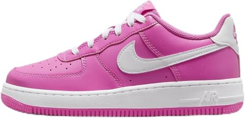 Nike Scarpe Air Force 1 Big Kids (FV5948-600, rosa giocoso/bianco), Rosa/Bianco giocoso, 38 EU
