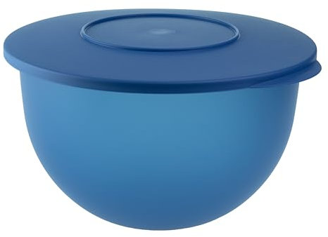 Generisch TW Junge Welle Schüssel 4,3 l Dunkelblau Salatschüssel Rührschüssel Servierschüssel (inkl. 1x Monster-Magnet)