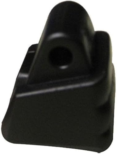 1 x schwarzer Rollschuh-Bremsstopper, Ersatz-Skate-Zubehör, Bremsblock, universal, rutschfest, Inline-Skate-Sicherheitsbremse, Rollschuh-Zehenstopper, Zehenstopper und Stopfen, Rollschuh-Teile