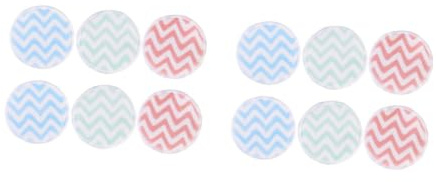 FRCOLOR 12stücke Teiliges Makeup-pads Bambusfaser Sanfte Gesichtsreinigung Und Effektive Kosmetik-anwendung Für Foundation Concealer Und Puder