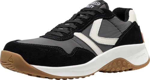 KEEN Utility Women's KS86 Composite Toe Low Height Non Slip Comfortable Work Shoes, Magnet/Gum, 5.5 W