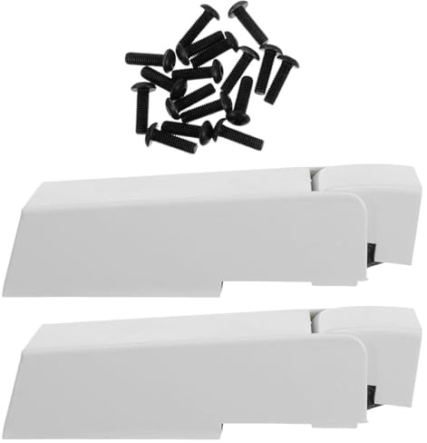 WOONEKY Bisagras Metálicas Instalación Fácil y Alta Durabilidad para Puerta de Refrigerador y Congelador 2piezas para Equipos de Cocina Comercial