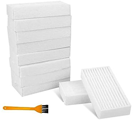 iLife, 10 filtri HEPA per aspirapolvere iLife V3s, V5S, V3s, Pro, V5