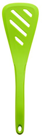 Kochblume Design-Schlitzwender L | Premium-Silikon | Hitzebeständig | Spülmaschinenfest | 30cm | Farbe: limette