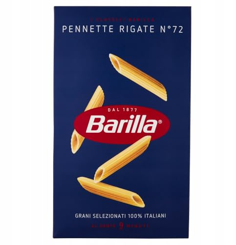 10x Pasta Barilla Pennette rigate Nr. 72 italienisch Nudeln 500 g pack