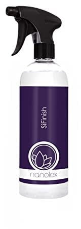 Nanolex SiFinish, Profi Lackversiegelung, Felgenversiegelung, Lackschutz, Autopolitur, Auto Sprühwachs, Lackpflege, Auto Coating, Lotuseffekt Politur, 1 x 750ml