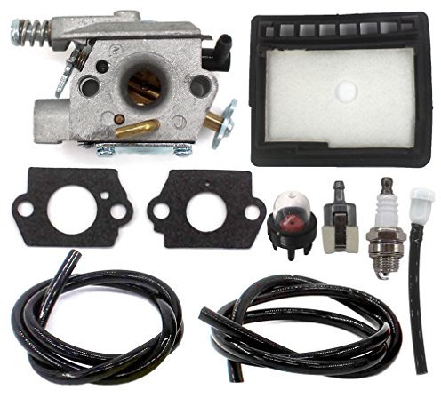 AISEN WT-589 Carburateur avec Filtre à Air pour ECHO CS-3000 CS-3400 CS300 CS301 CS305 CS306 CS340 CS341 CS345 CS346