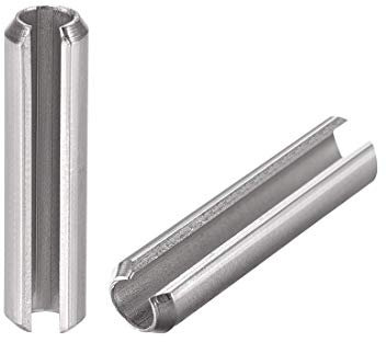 Splint mit Spaltfeder – M4 x 18 mm 304 Edelstahl Fende Rollen Federbolzen Zylinderstifte einfarbig 20 Stück