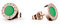 BERING Damen Ohrring - rosé gold glänzend 707-355-05
