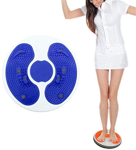 Zongha Wobble Board Fitness Plate Twisters Yoga Balance Trainer Balance Ball Trainer Balance Board Physio Wobble Boards Physio Training Balance Board blue,freesize