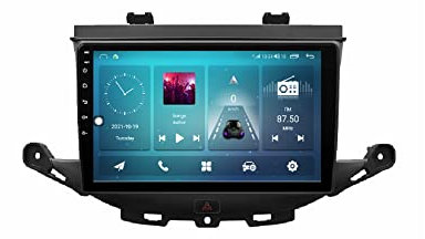 Radio Coche 9 Pulgadas con Pantalla Táctil 2 DIN para Opel Astra K 2016-2017 Buick Verano Gs 2015 Android 11 Autoradio Bluetooth 2 DIN Car Stereo Admite WiFi USB GPS Enlace Espejo Canbus