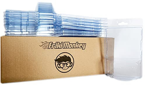 Hot Wheels Protector Pack für Hot Wheels oder Matchbox Miniaturautos. Transparenter Blister für Lange Karte im Maßstab 1:64 (12 Stück) (Long Card)