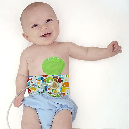 rainbowstar Ceinture de Tube G pour bébé - Ceinture réglable - Tube G - Oreiller de Temps avec Bouton pour Tube G - Tube J