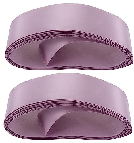 VILLCASE 2 Stück Schleifenband Metallic-Bänder Organza Ripsband Stuhldekorationen Band Für Blumenstrauß Band Für Geschenkkörbe Schickes Verpackungsband Dekobänder Diy-Bänder