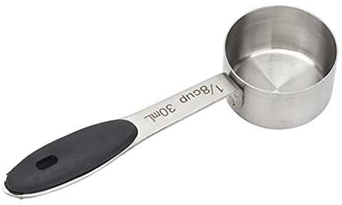 HWGING 1 4 Cup Measuring Cup measurg 15×4×3 30ml Coffee Measuring Scoop 1 8 Cup Stainless Steel Tablespoon Large Capacity and Comfortable Hand Feeling for Kitchen