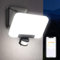 OREiN Smart Led Außenlampe mit Bewegungsmelder 24W=200W, App steuerbar, CCT 3 Farbe Außenwandleuchte 2800lm, Gruppensteuerung & Zeitplan, IP65 Intelligent Aussenleuchte für Hof, Haustür, Terrasse