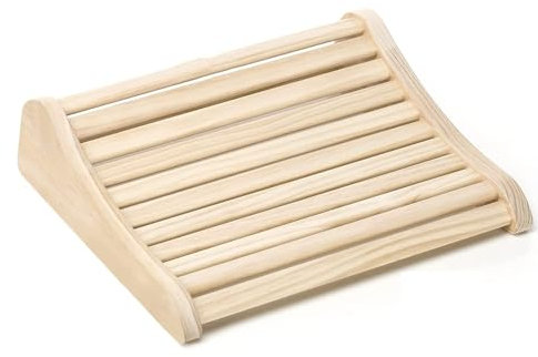 MNBVH Appui-tête De Sauna en Bois – Ergonomique – Accessoires De Sauna en Bois De Pin – Appui-tête De Sauna Solide Et Non Traité, Dossier Incurvé.