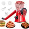 Hachoir à viande manuel, machine de remplissage de saucisses 6 en 1 avec base d'aspiration puissante et robuste, hachoir à viande polyvalent pour bœuf, hache, légumes, nouilles