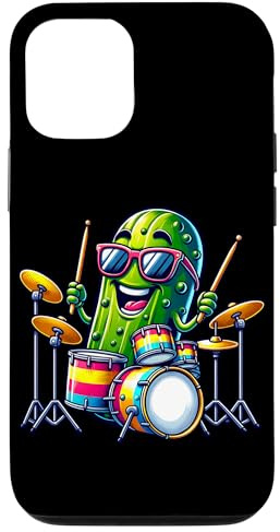 Concombre Batterie Rock Groove Coque pour iPhone 12/12 Pro