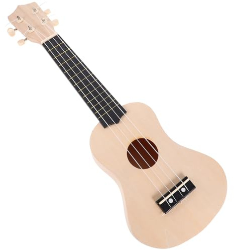 CONGARTENO Selbstgemacht Ukulelen Bausatz 21 Aus Lindenholz Mit Handmalerei Satz Selbst Zusammenbaubares Musikinstrument Für Kinder Und Anfänger Kreatives Bastelkit Für Musiker