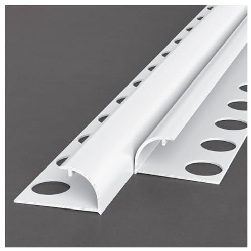 Strisce di rivestimento per piastrelle, in lega di alluminio, profilo lungo 250 cm, per pavimenti in laminato
