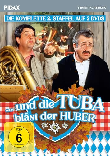 Und die Tuba bläst der Huber, Staffel 2 / Weitere 13 Folgen der Kultserie von Georg Lohmeier („Königlich Bayerisches Amtsgericht“) (Pidax Serien-Klassiker)