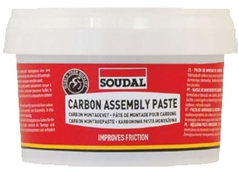 Pasta de montaje SOUDAL Carbono, 200 ml