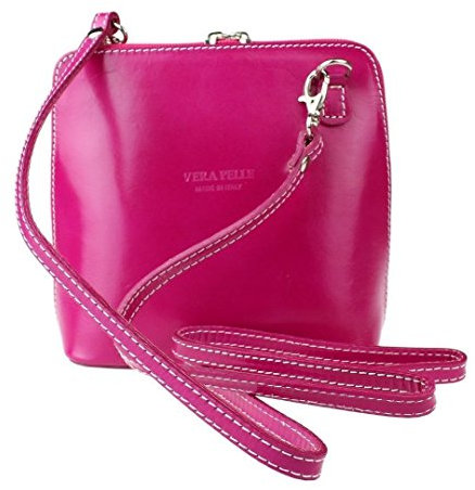 Vera Pelle , Sac bandoulière pour femme - - Fucshina,
