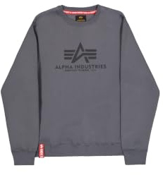 Alpha Industries Herren Basic Big Logo Sweatshirt