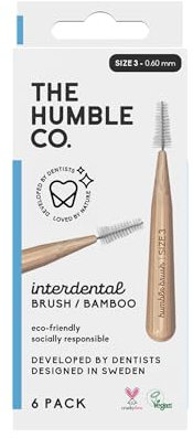 The Humble Co Interdentalbürste Bambu Größe 3 blau 1 Stück 300 g