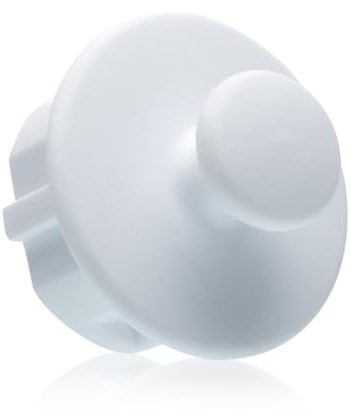 SAUBA Steckdosenschutz DODO mit Haken | 2er Pack Steckdosenabdeckung weiß | Handtuchhalter ohne Bohren oder Kleben für Schutzkontaktsteckdosen | Schuko-Steckdose Typ C,F,K