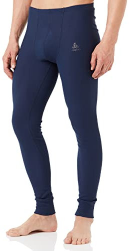 Odlo Men's Active WARM ECO Base Layer Pants, Diving Navy, XXL