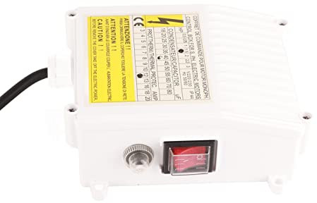 Pumpensteuerbox, Integrierter Wärmeschutz-Leistungsschalter für Tiefbrunnen-Tauchpumpen für Den Haushalt(1100W 220V EU Plug)