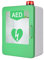 MObyat AED-Defibrillator-Aufbewahrungsschrank, Wandmontierter Kunststoff-Herz-Defibrillations-Alarmkasten, Erste-Hilfe-Schrank Mit Alarmsystem, Korrosionsbeständig Und Ungiftig, Für Büro, Krankenhaus