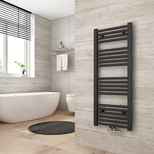 Heilmetz Toallero Secador 100 x 40 cm，radiador toallero baño Antracita