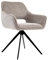 Kick Collection Drehstuhl Miyo - Taupe - Modern und Hochwertig - Strukturierter Stoff en Metall - Erhältlich in vielen Farben