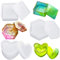 Fahibin 3pcs Grandi stampi in silicone per resina,Stampi in resina e resina epossidica esagonale,Esagono stampi resina per resina, conservazione dei fiori, gioielli